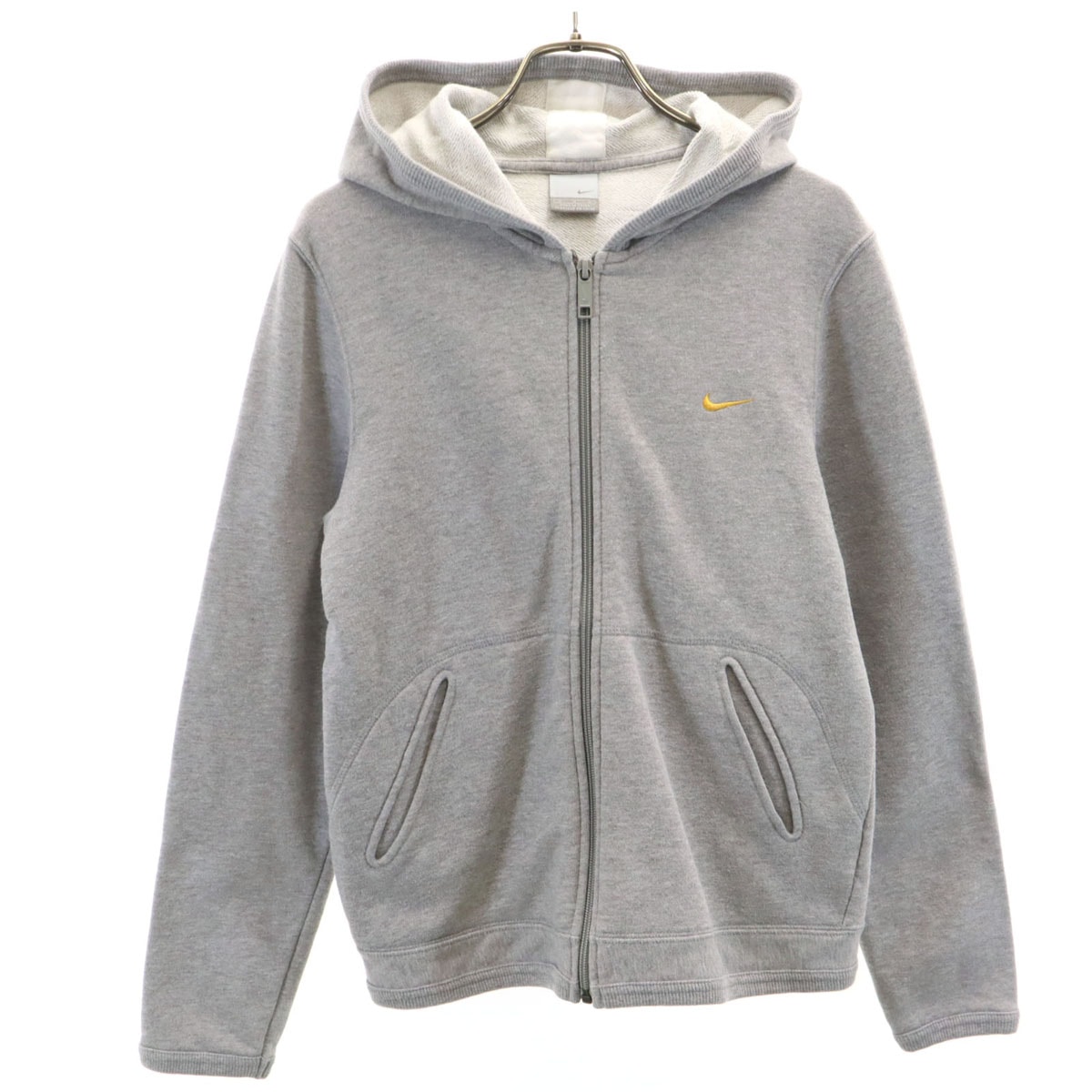 NIKE ナイキ 長袖 スウェット ジップパーカー M グレー