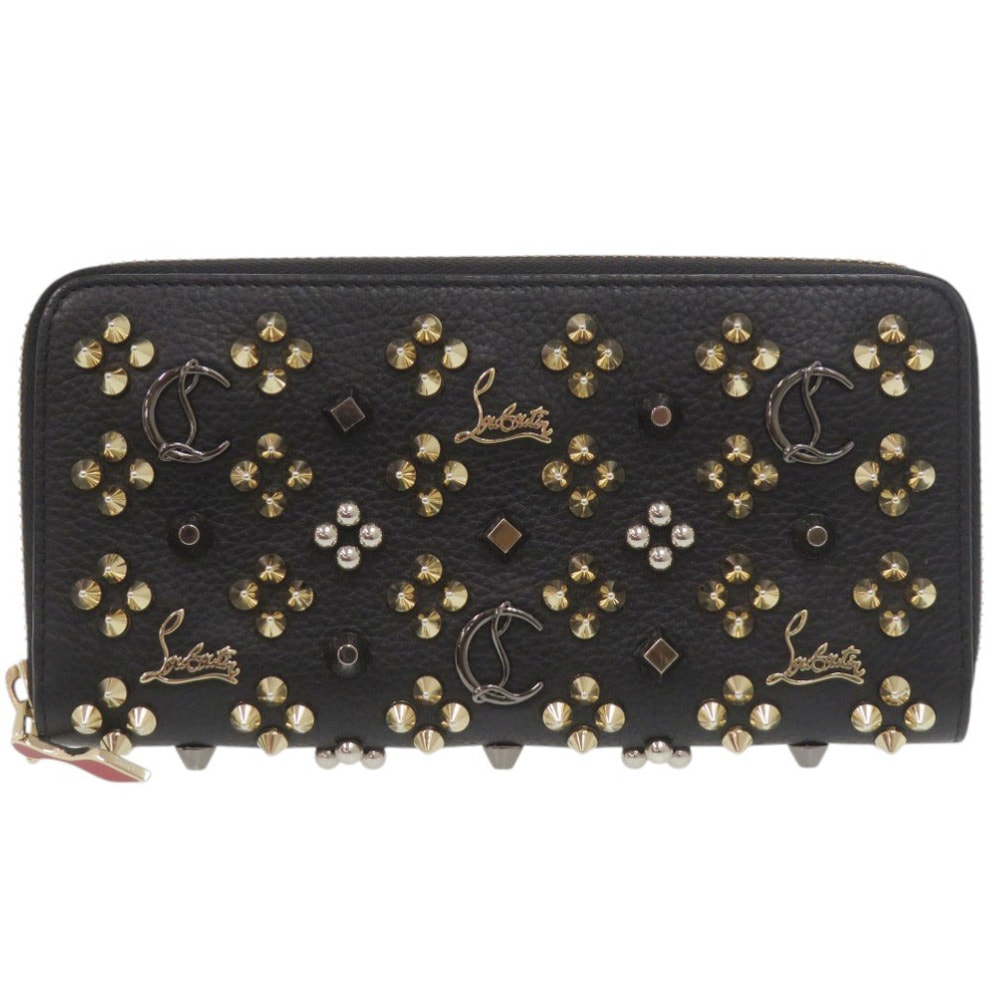 クリスチャンルブタン  パネトーネ  ラウンドファスナー スタッズ