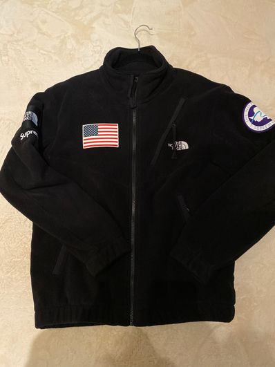 Supreme x The North Face Polartec Fleece Jacket "Black"