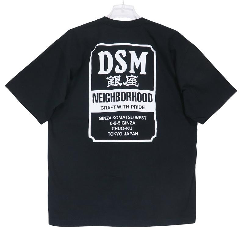 NEIGHBORHOOD x Dover Street Market Ginza S/S Tee "Black"