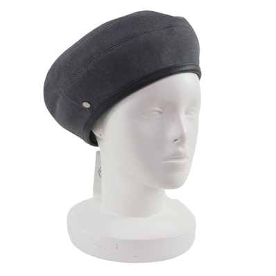 未使用品 エルメス ベレー帽 グレー 59