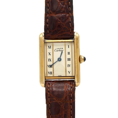 【ノーメンテナンス還元価格】カルティエ マストタンクSM GP W1003053 GP クォーツ