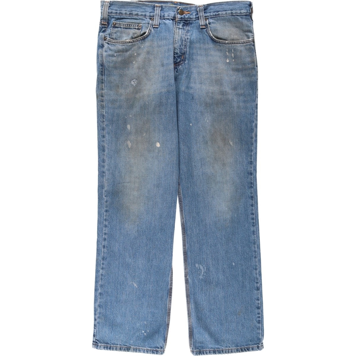 古着 カーハート Carhartt RELAXED FIT ストレートデニムパンツ メンズw35相当/eaa631091