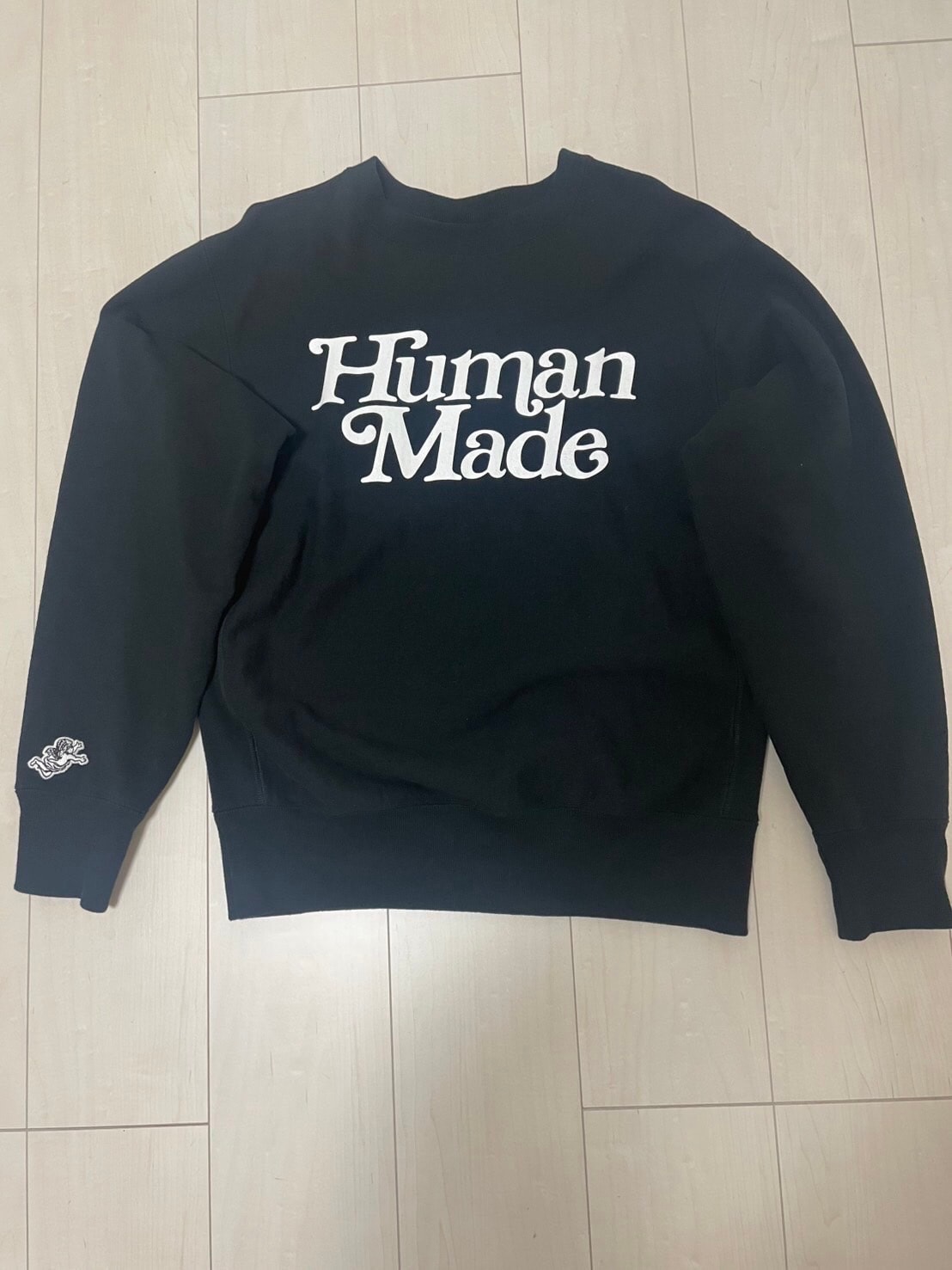 HUMAN MADE x Girls Don'T Cry Crew Neck Sweatshirt "Black" / VERDY