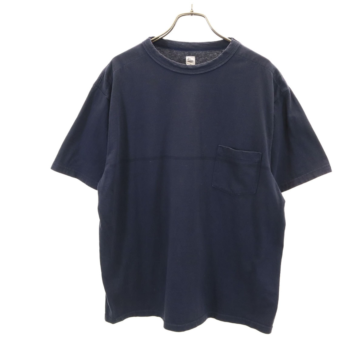 KAPTAIN SUNSHINE キャプテンサンシャイン 半袖 Tシャツ 38 ネイビー ポケT