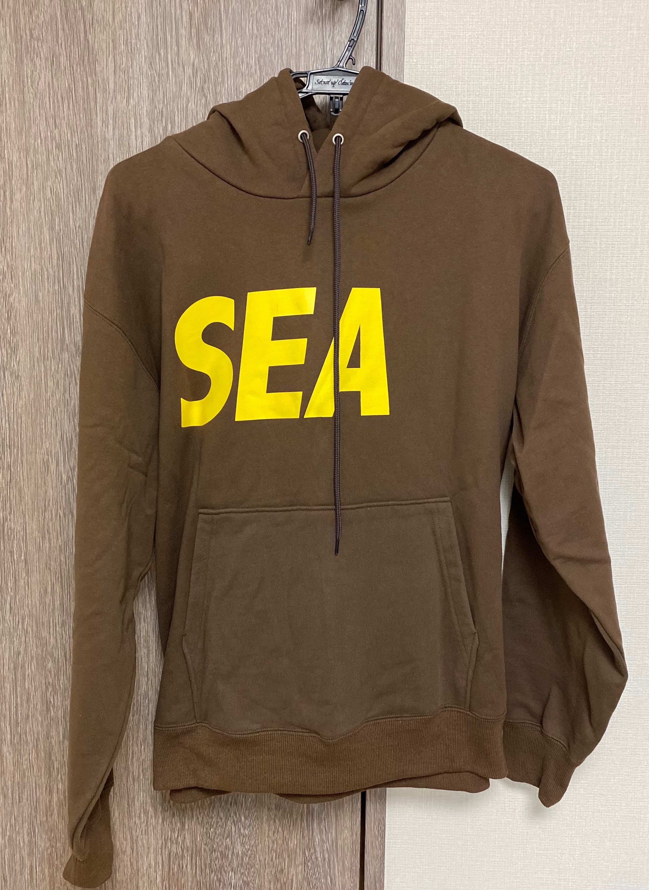 WIND AND SEA SEA Hoodie "Sea Brown-Sd Yellow"