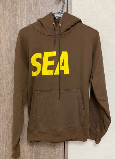 WIND AND SEA SEA Hoodie "Sea Brown-Sd Yellow"