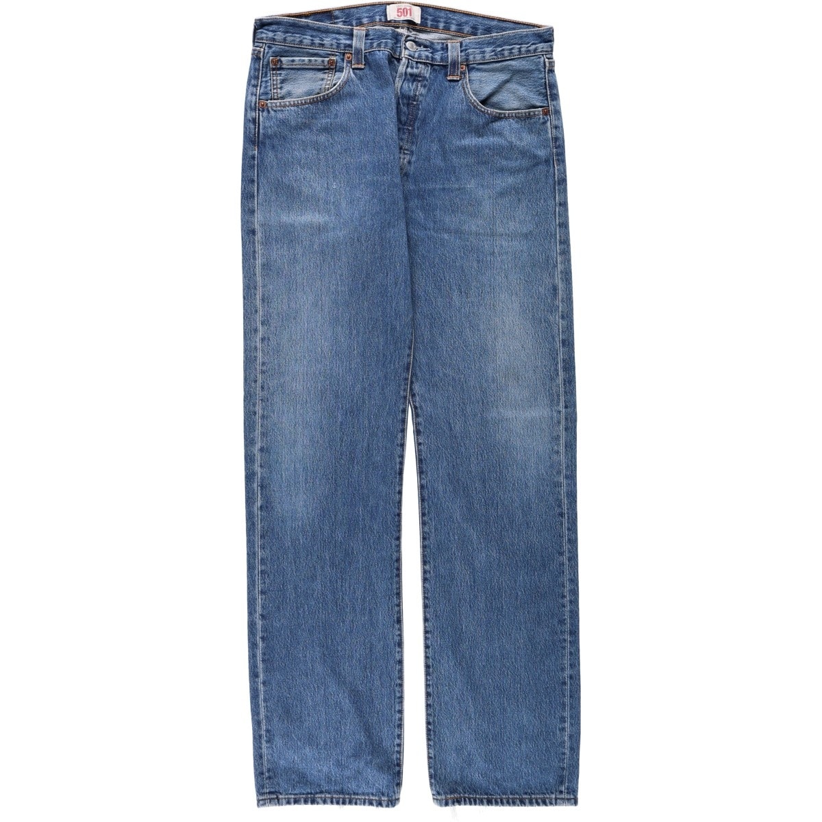 古着 00年代 リーバイス Levi's リーバイス501 STRAIGHT LEG BUTTON-FLY ストレートデニムパンツ メンズw34相当/eaa663304