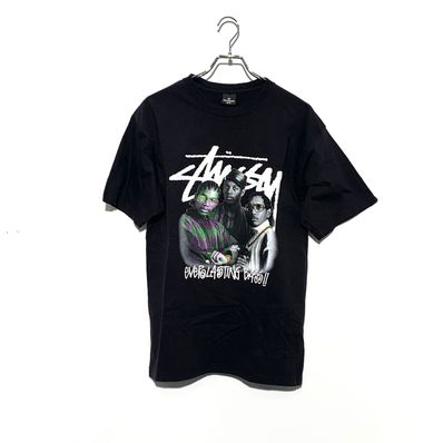 STUSSY CUSTOMADE Everlasting Bass Tee Black