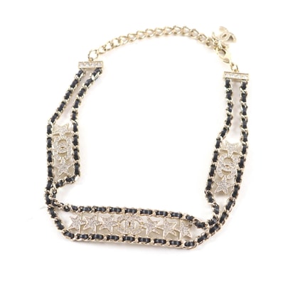 美品 シャネル チョーカー ブラック レディース B23C AB9808