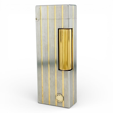 良品 ダンヒル ライター シルバー ゴールド メンズ