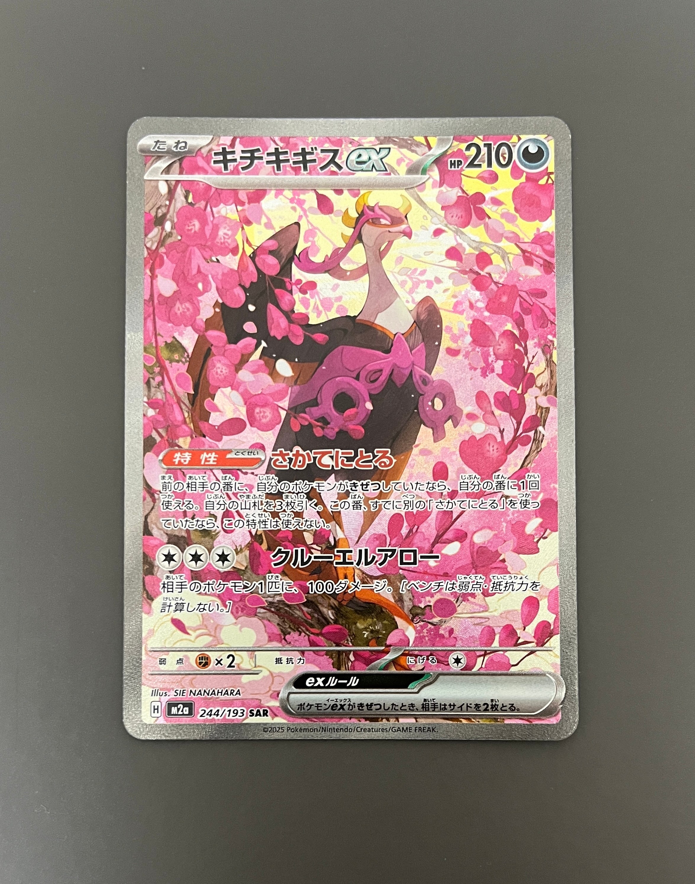 PSA10 メガドリーム　キチキギス　SAR PSA10】キチキギスex SAR 244/193 M2a メガドリームex - メルカリ