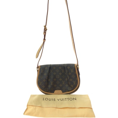 ▼▼LOUIS VUITTON ルイヴィトン レディース ショルダーバッグ モノグラム メニルモンタンPM M40474 ブラウン