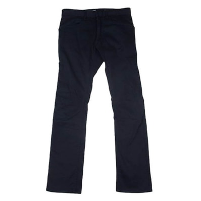 nonnative ノンネイティブ パンツ 14SS NN-P2550 DWELLER TIGHT FIT JEANS C/P PIQUE STRETCH ピケ ホップサック パンツ 0 ネイビー系【中古】