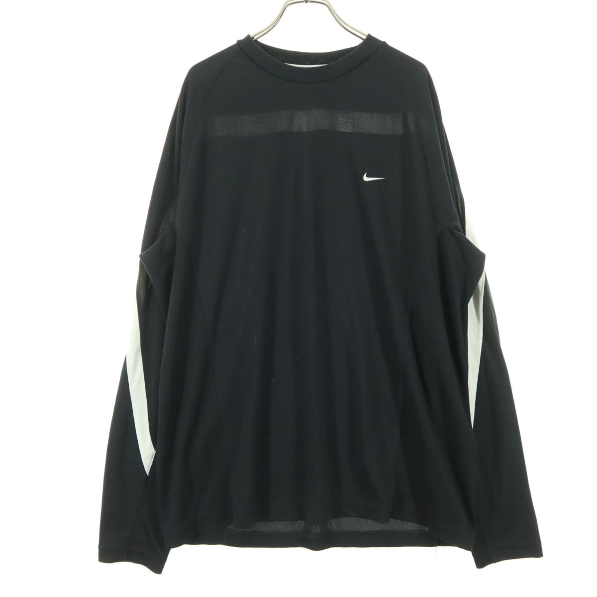 NIKE ナイキ スウッシュ 長袖 Tシャツ XXL ブラック ロンT