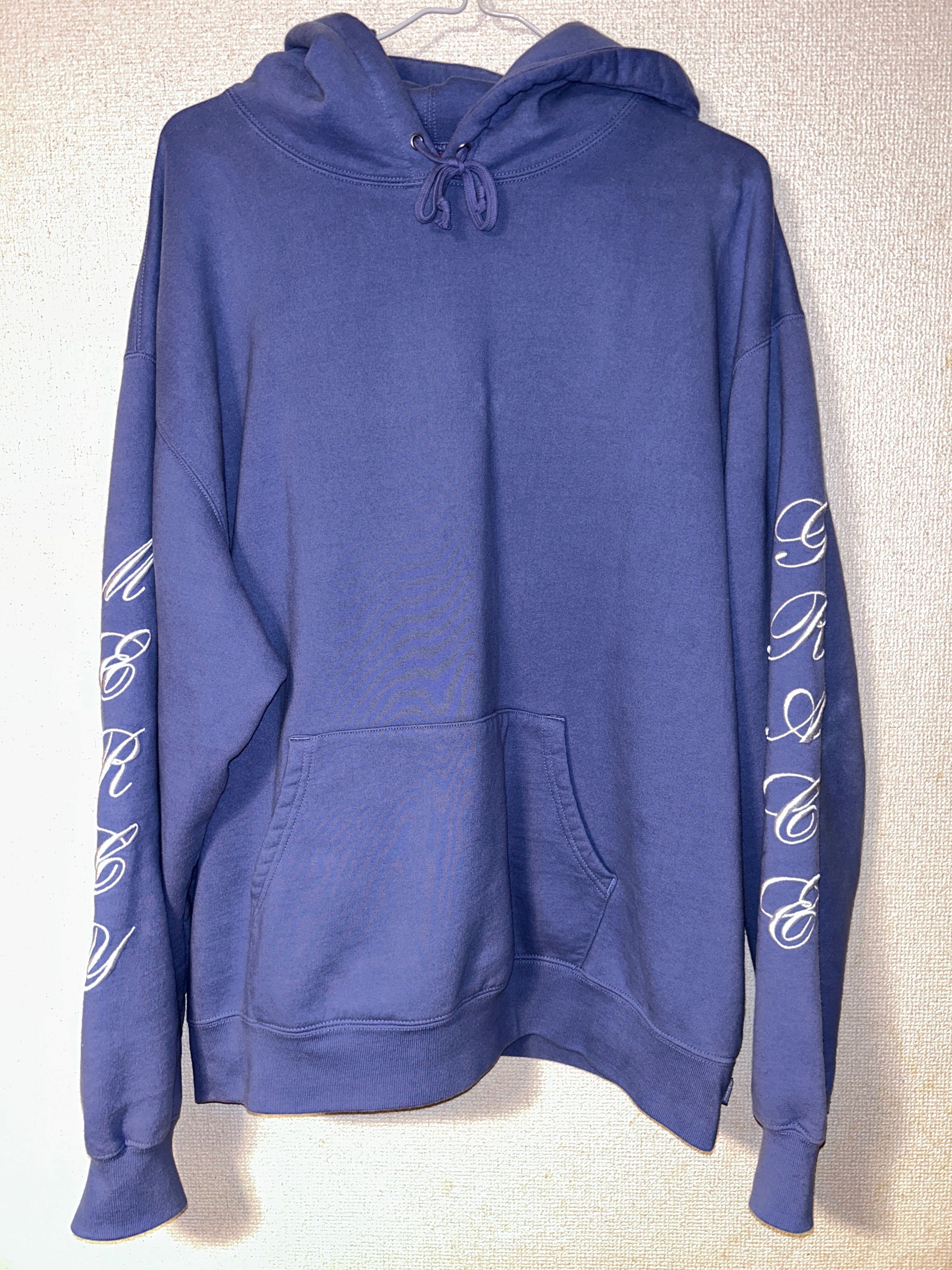 Supreme Patches Spiral Hooded Sweatshirt "Light Purple"