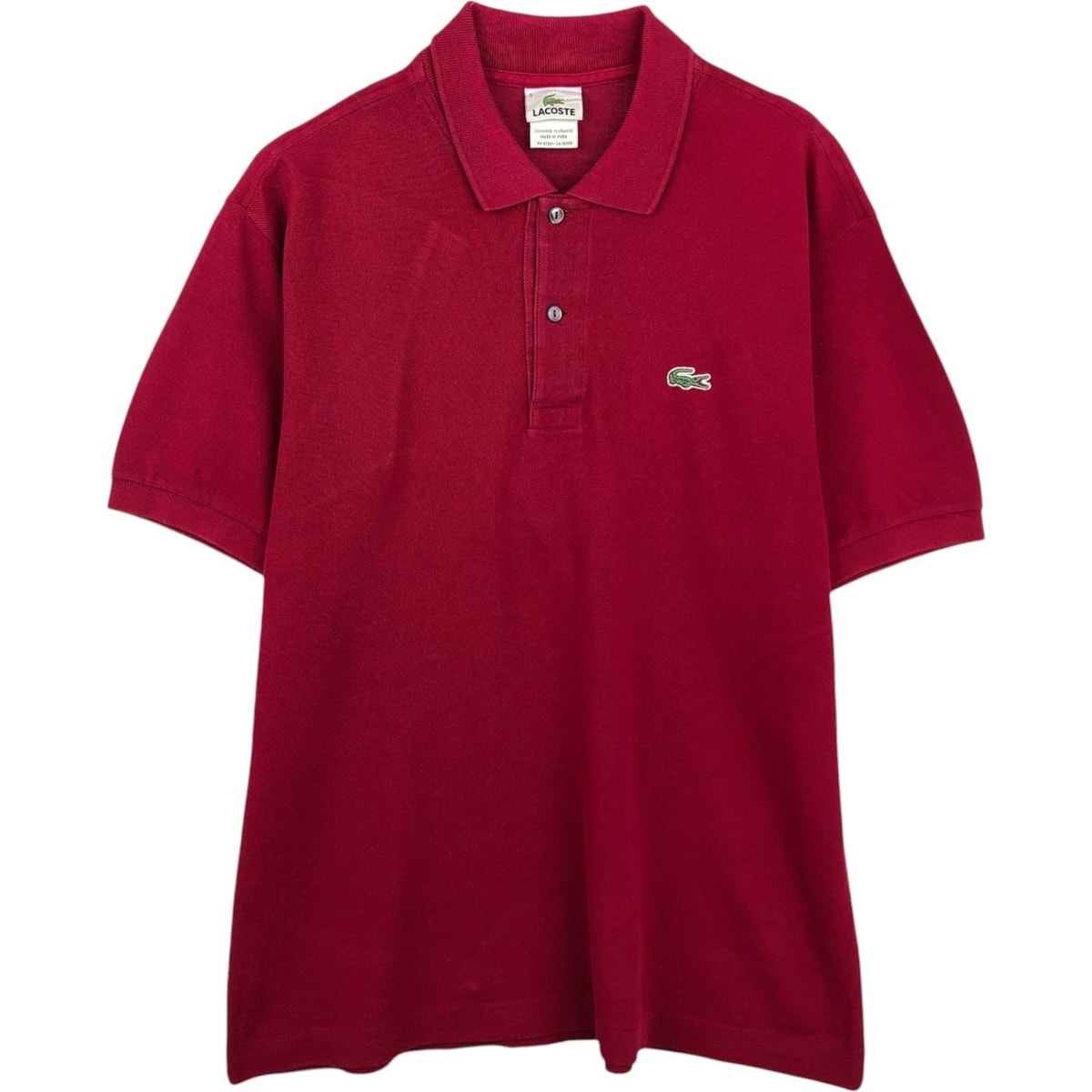古着 ラコステ LACOSTE フランス企画 半袖 ポロシャツ 5 メンズM相当/eaa622958