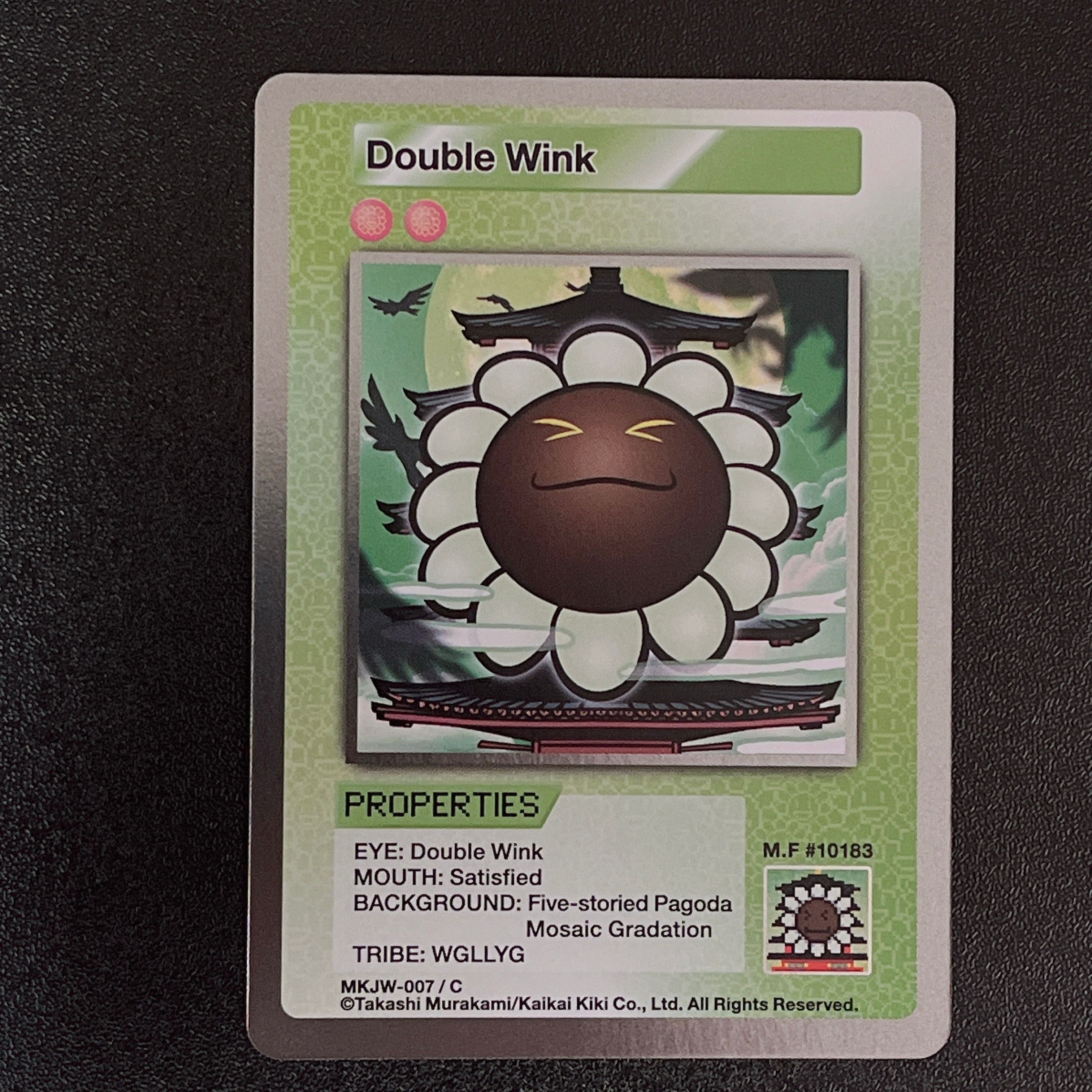 ダブルウインク C [MKJW-007]【英語版】(ムラカミフラワーズ「Takashi Murakami & JP THE WAVY レコード購入者限定版」)