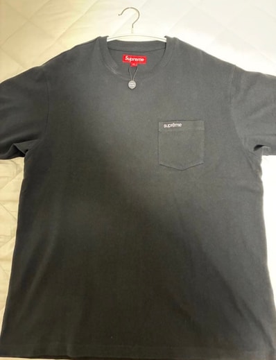 Supreme S/S Pocket Tee "Black" (26SS)