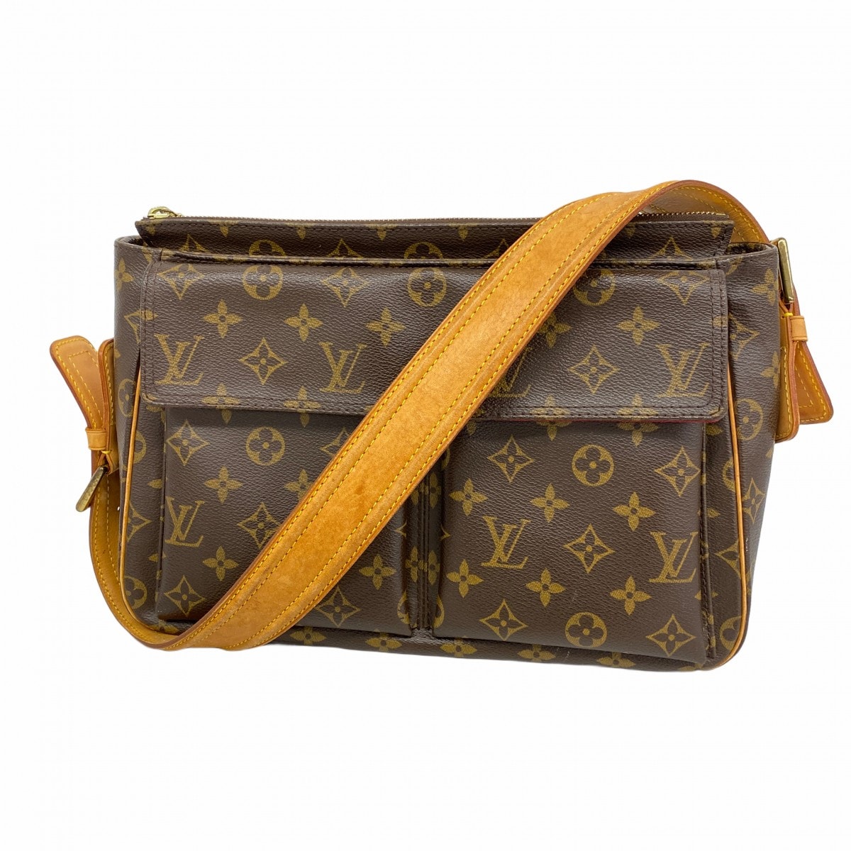 ★最終価格【6cd5251】ルイヴィトン ショルダーバッグ モノグラム ヴィバシテGM M51163 ブラウン【中古】レディース