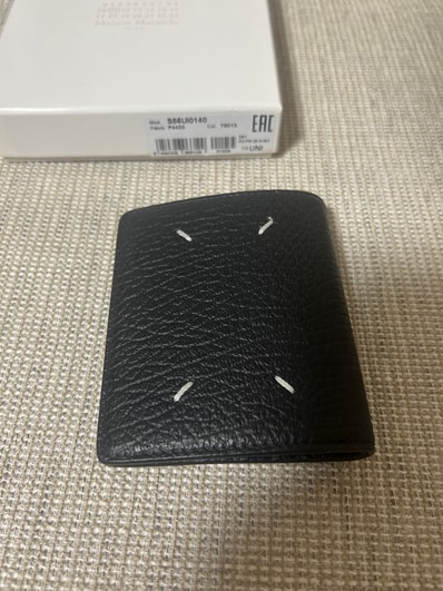 Maison Margiela Bi-fold Leather Wallet "Black"
