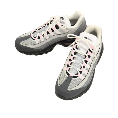 【中古】ナイキ NIKE AirMAX95PRM CJ0588-001 スニーカー グレーxピンク【サイズ26】【メンズ】