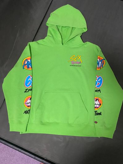 Chrome Hearts Matty Boy Sex Records Hoodie "Citrus"