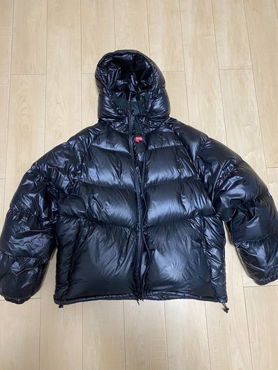 Supreme Hooded Down Jacket "Black"