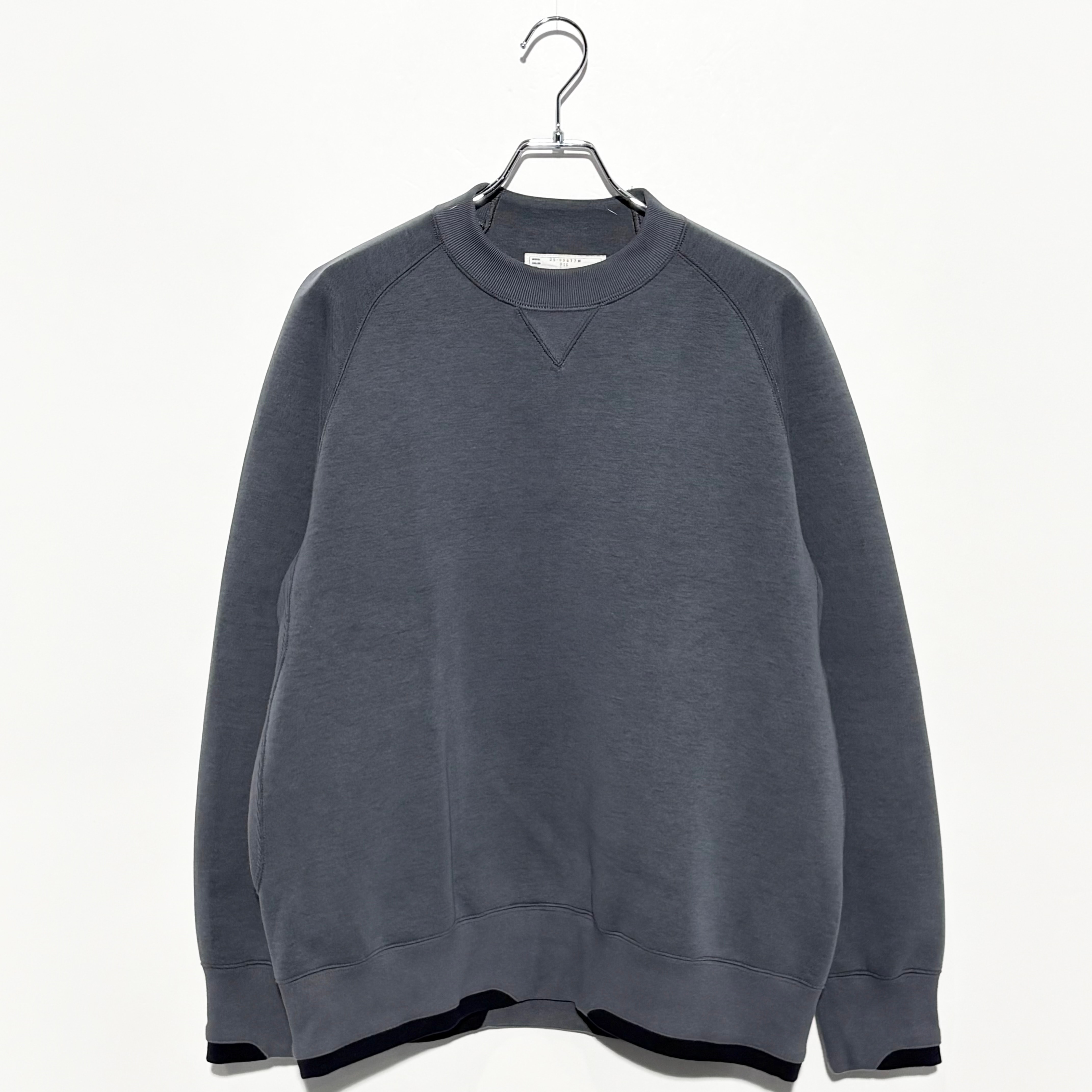 Sacai Crewneck Sweatshirt Bulegrey