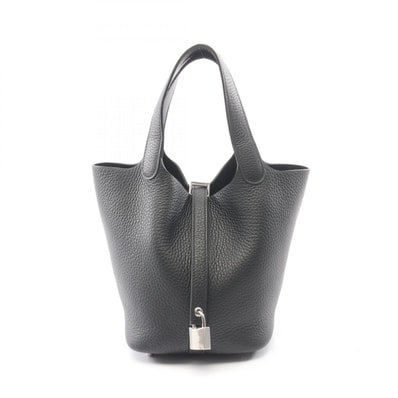 エルメス HERMES ピコタンロックPM ハンドバッグ バッグ レザー トリヨンクレマンス トリヨンクレマンス ブラック(エルメス) K刻印(2025年製造) レディース ブラック系 056289CK 【中古】