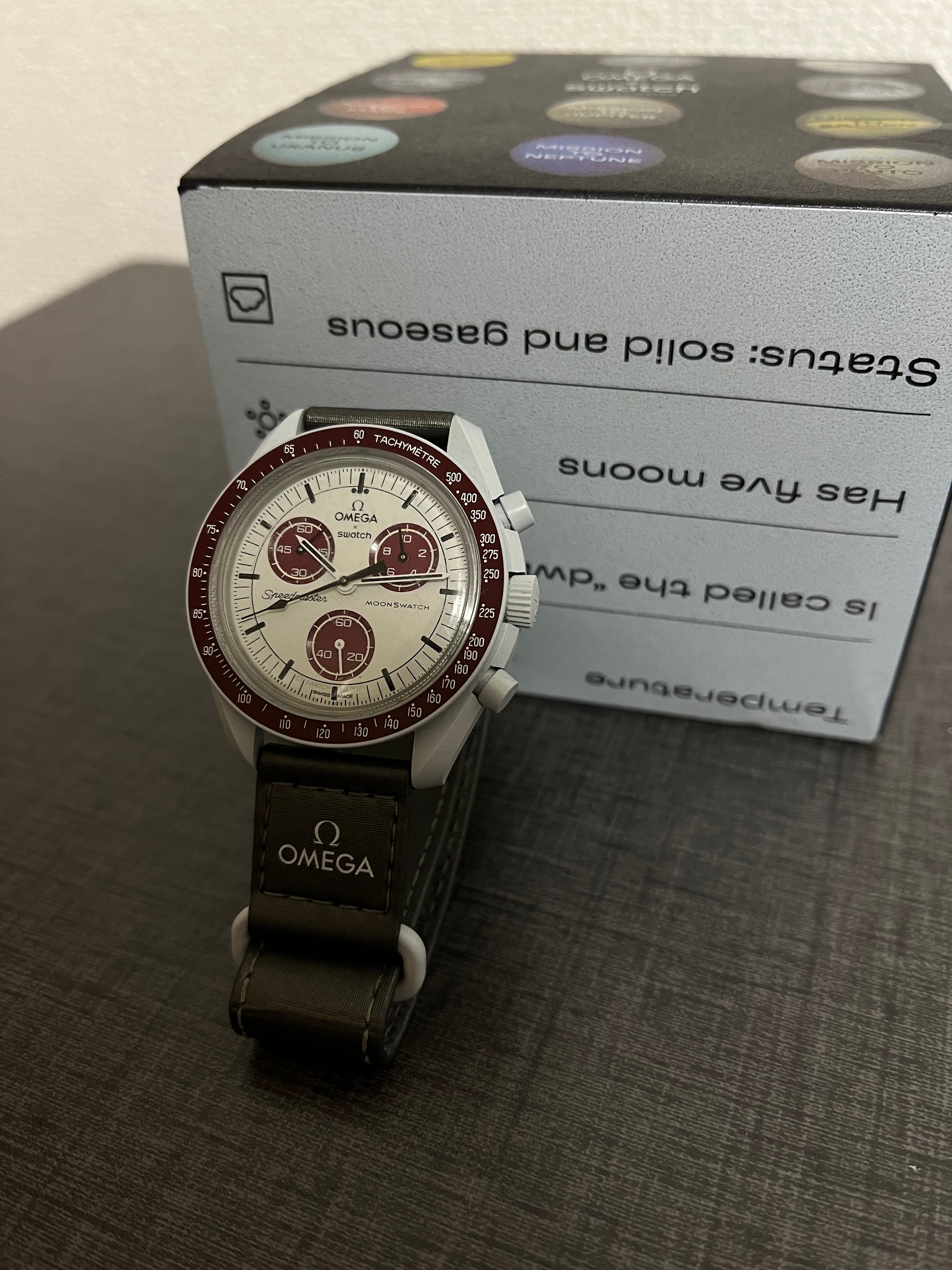 スウォッチ × オメガ ミッション トゥ プルート SO33M101