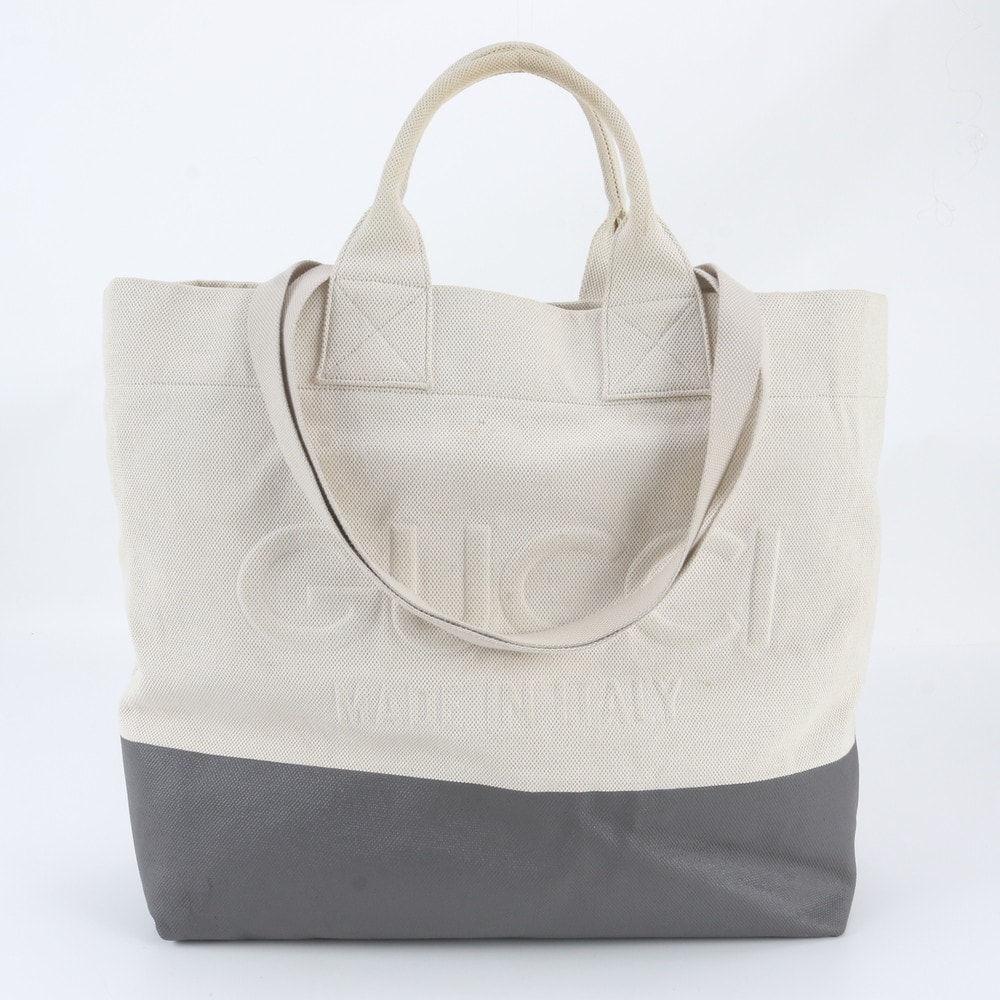 ■美品 グッチ779510 トート バッグ レザー×キャンバス