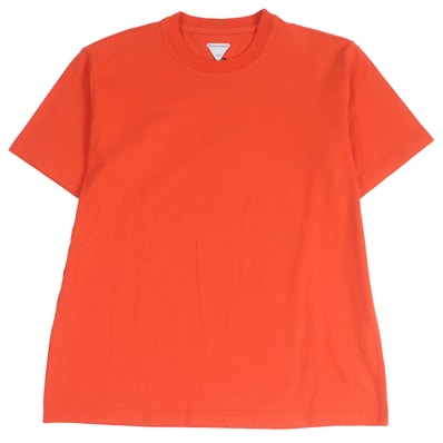 未使用品 ボッテガヴェネタ 半袖Tシャツ オレンジ メンズ XS 744965