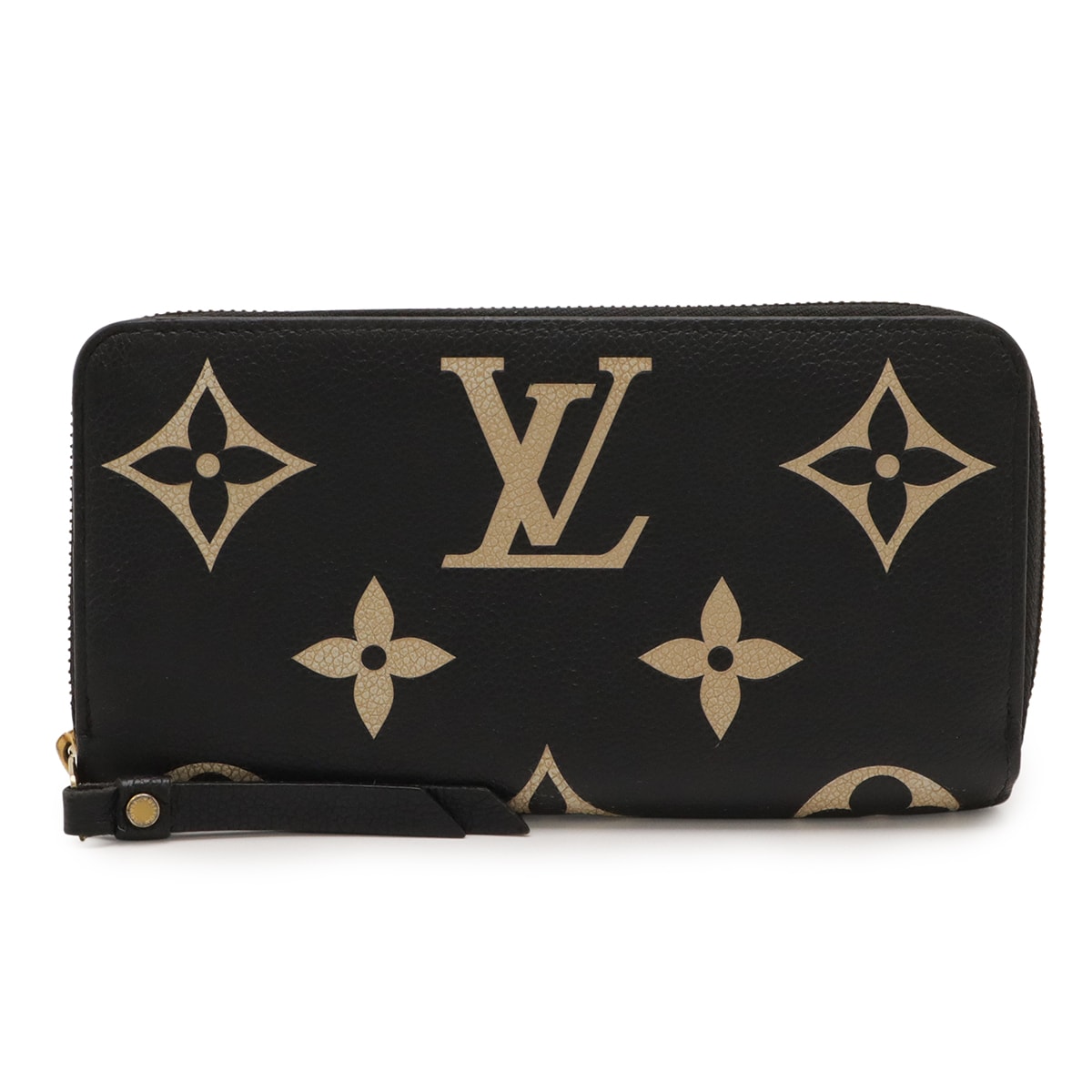 ルイ・ヴィトンジッピーウォレット モノグラムアンプラント M80481