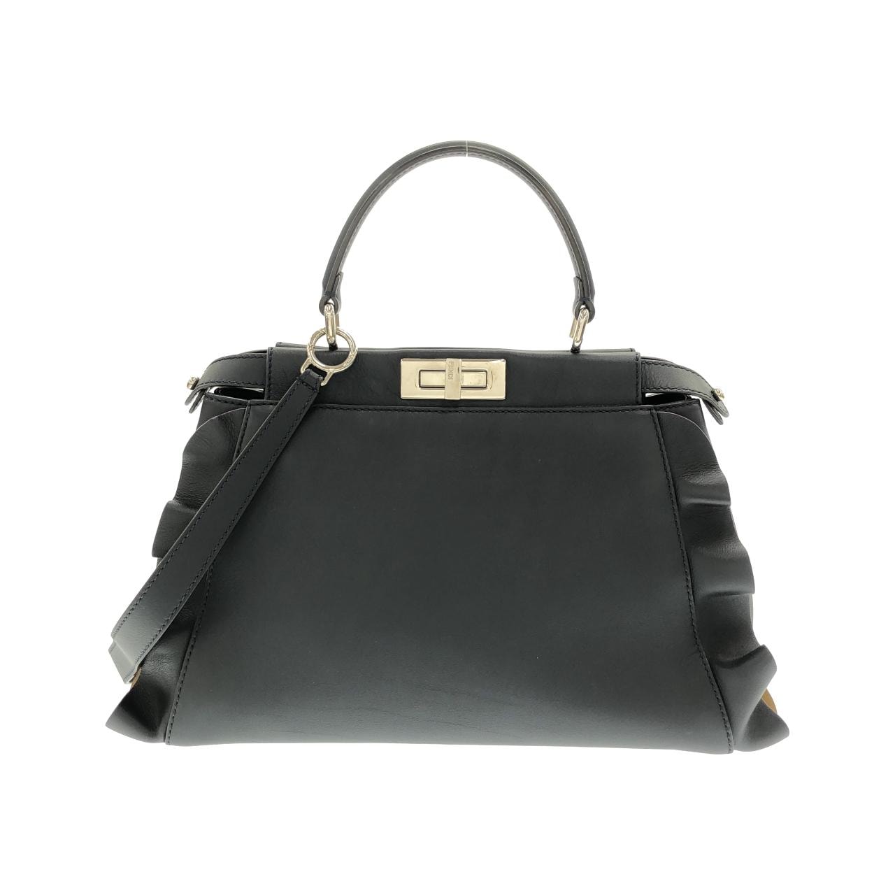 C (やや傷や汚れあり)】FENDI フェンディ ショルダーバッグ ズッカ