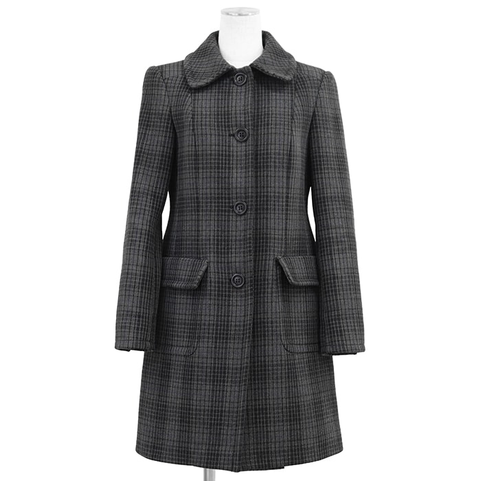 D (傷や汚れあり)】【SALE】Miu Miu ミュウ ミュウ コート サイズ 40