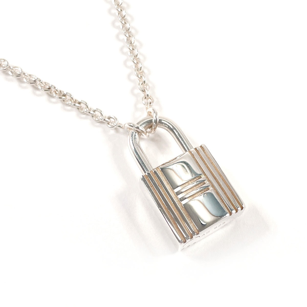 エルメス ネックレス カデナ   シルバー