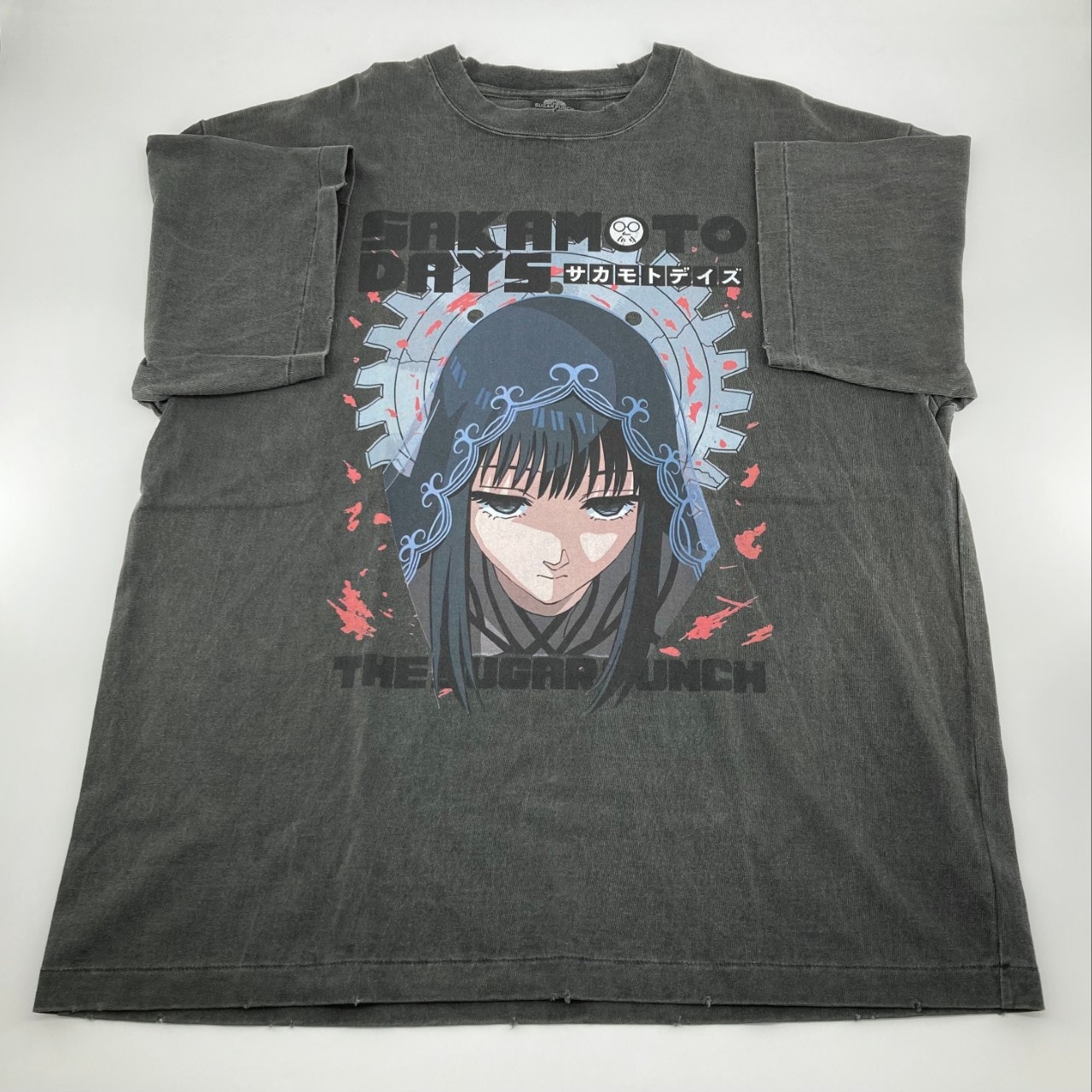 【新品】 THE SUGAR PUNCH(ザ シュガーパンチ) SAKAMOTO DAYS SS TEE OSARAGI L 半袖Tシャツ ブラック