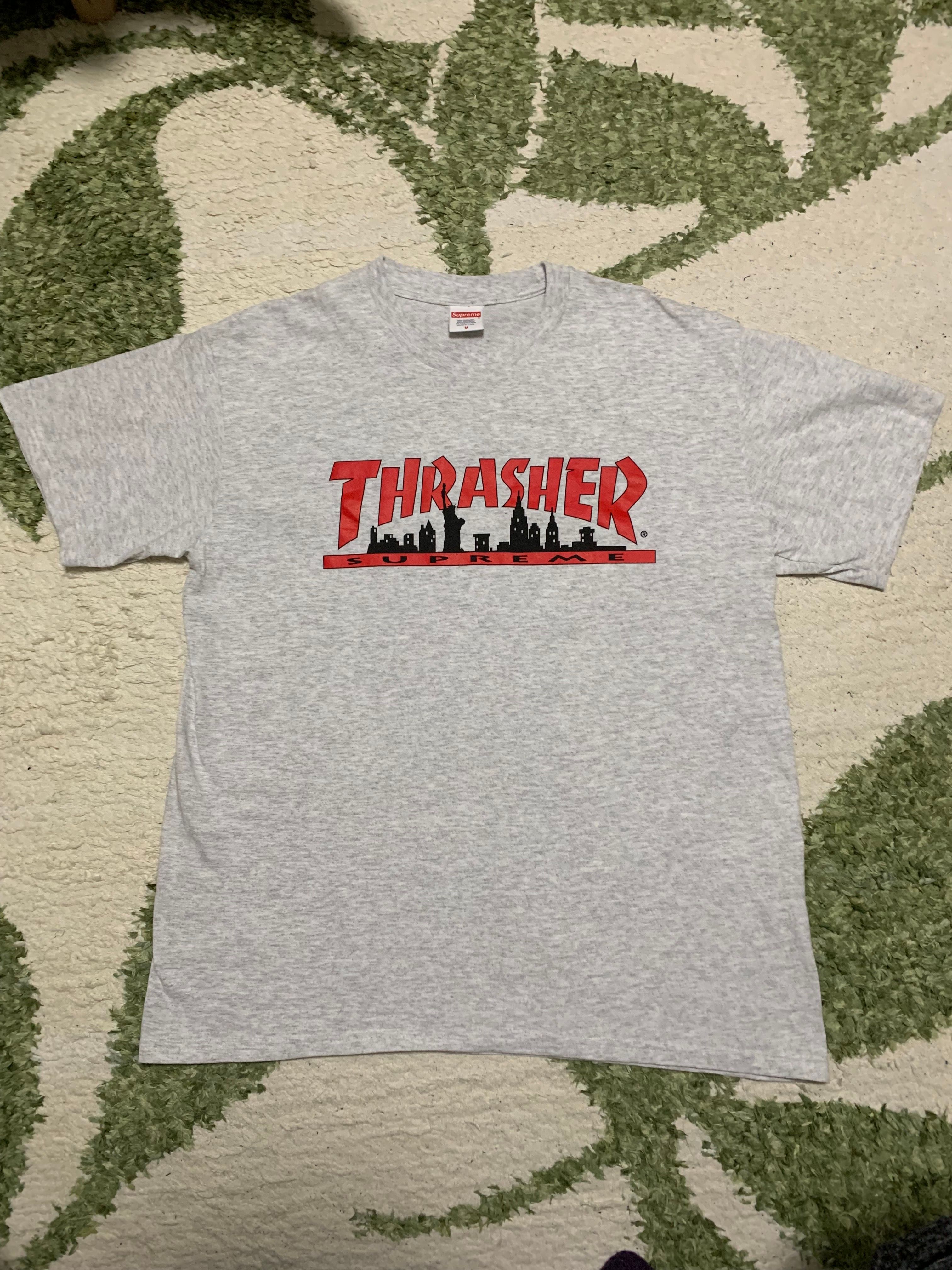Supreme / Thrasher® Skyline Tee "Ash Grey"
