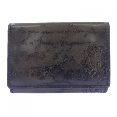 ベルルッティ Berluti インブイアスクリットレザーカードホルダー CARD CASE