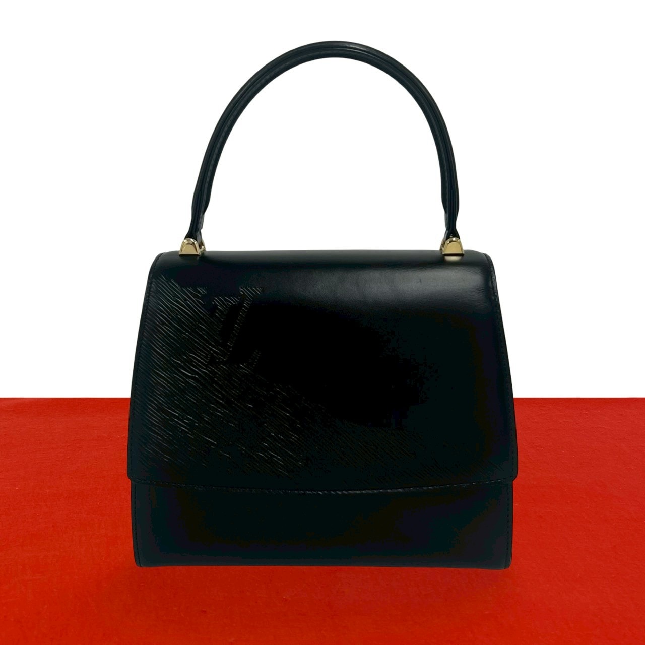 LOUIS VUITTON ルイヴィトン アテネ オペラ レザー ハンドバッグ ブラック
 78039