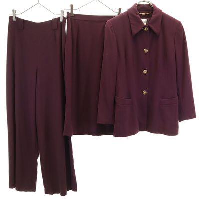 CELINE 3ピース ジャケット 上下セットアップ