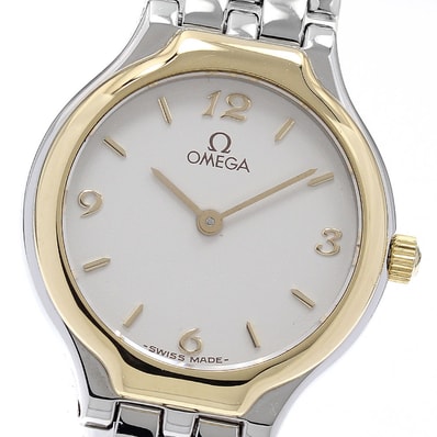 オメガ OMEGA デビル クォーツ レディース 良品 _974856