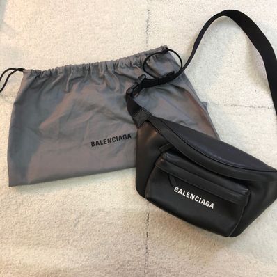 Balenciaga Everyday Belt Bag "Black"