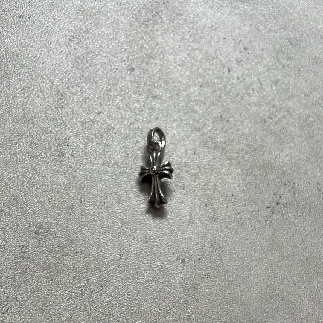 Chrome Hearts CH Cross Baby Fat Charm "Silver"