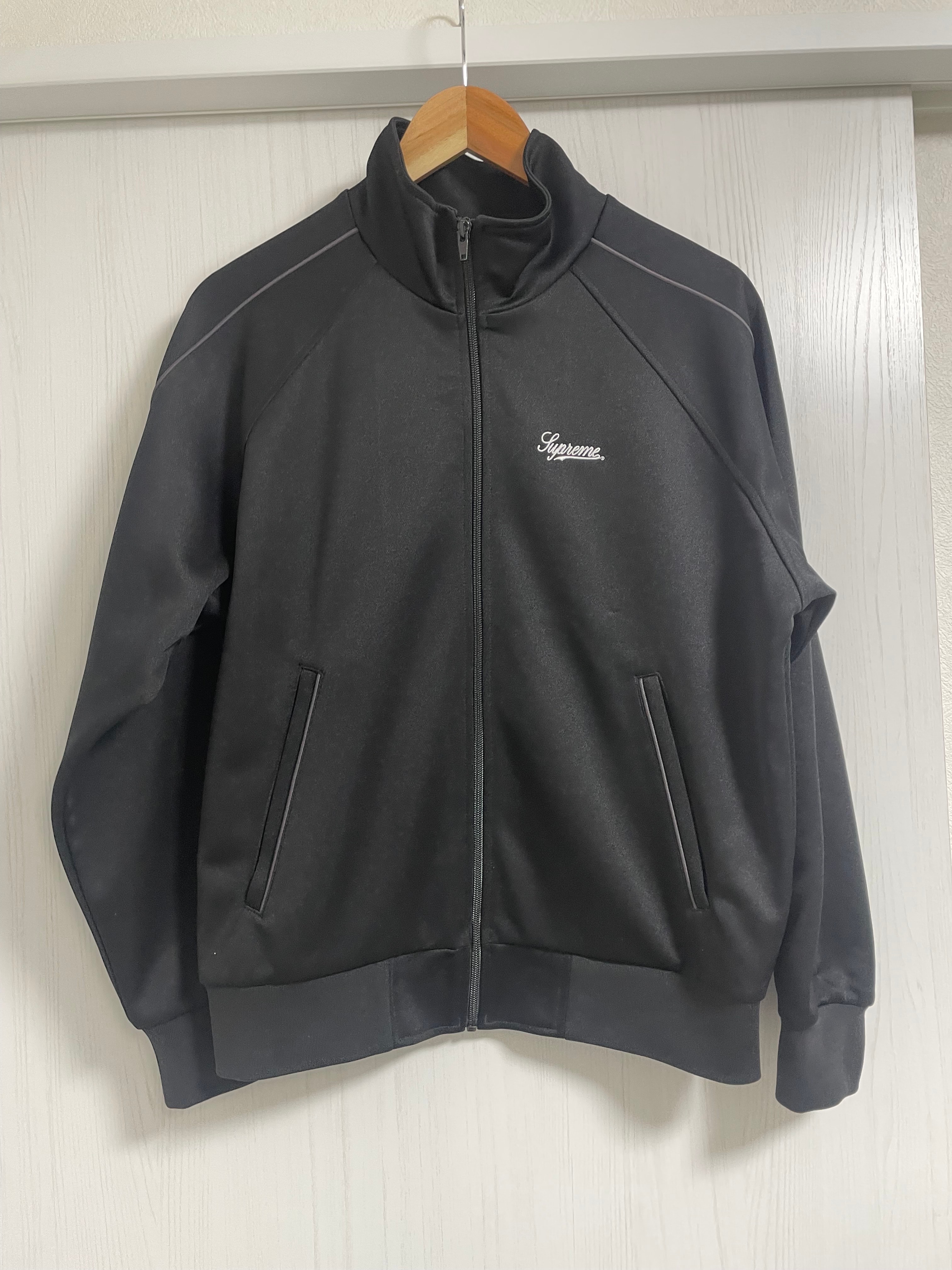 シュプリーム トリコット トラック ジャケット "ブラック"