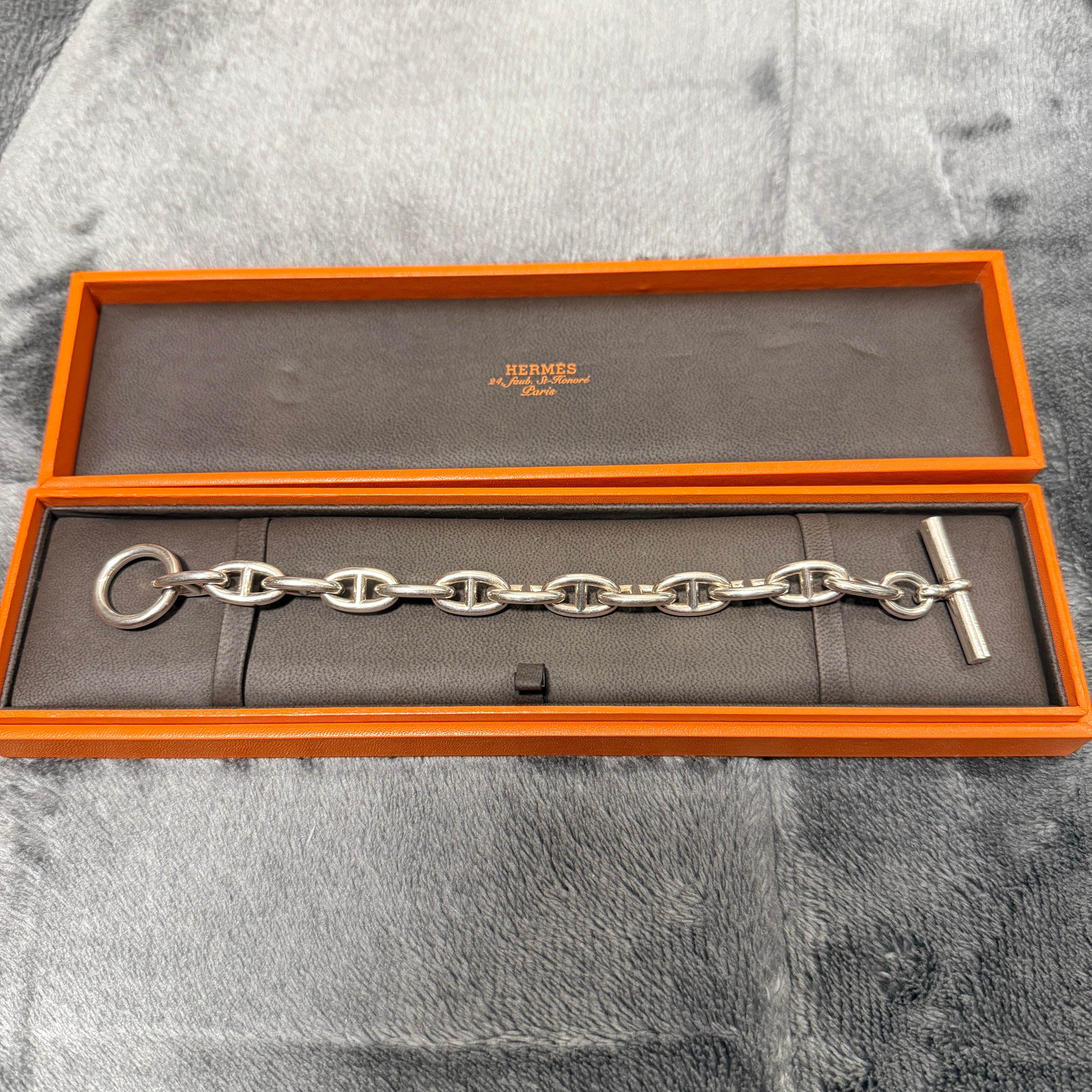 Hermes Chaine D'ancre GM Bracelet "Silver"