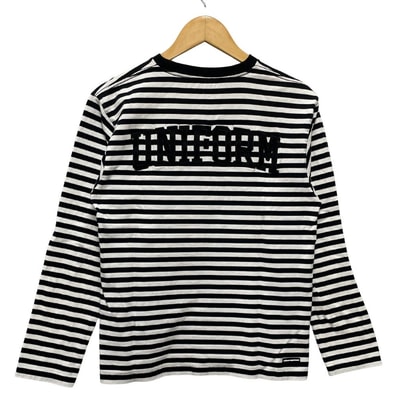 UNIFORM EXPERIMENT ユニフォームエクスペリメント 16AW 品番 UE-167013 ボーダー 長袖Tシャツ サイズ1 51816
