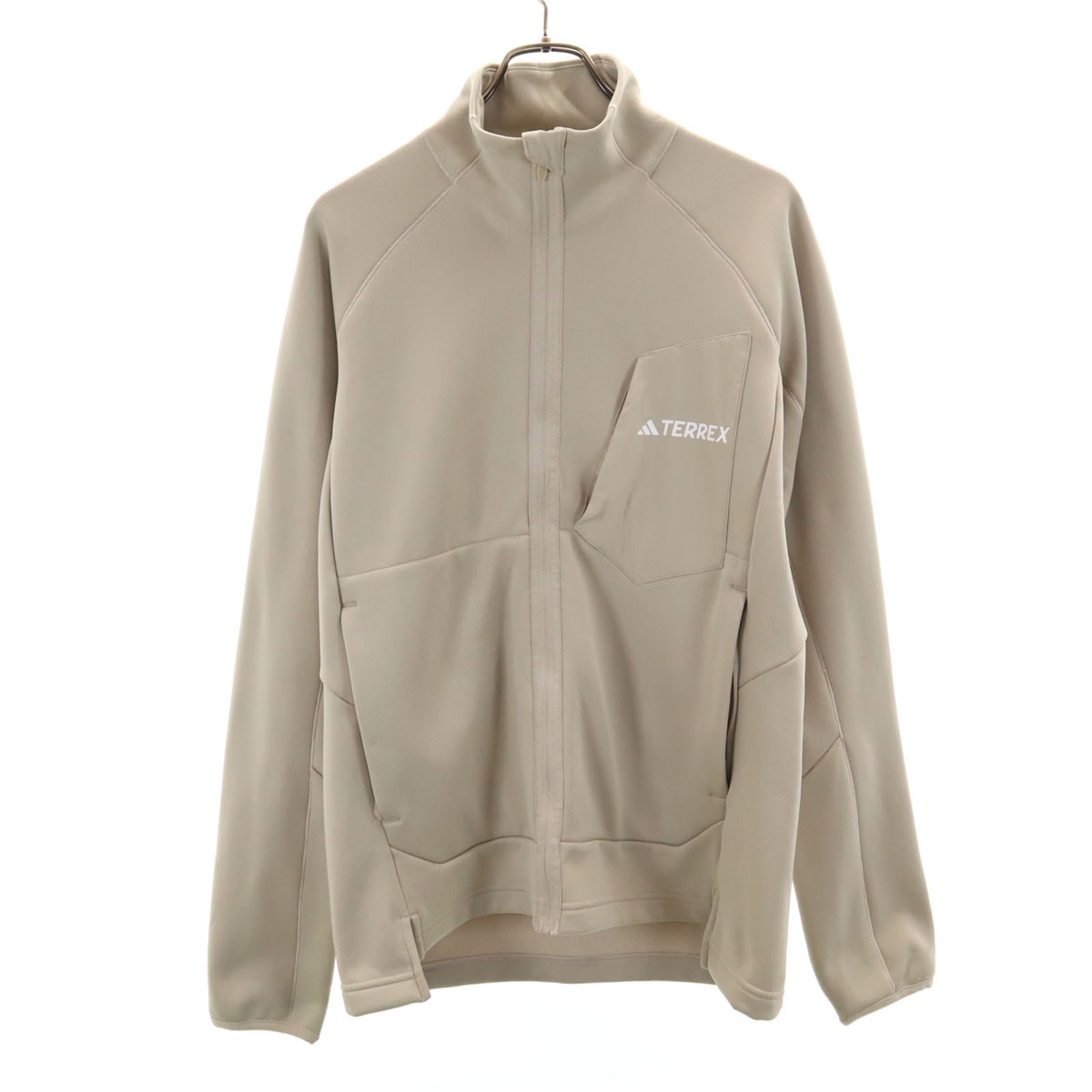 adidas アディダス TERREX ミドル フルース ジップジャケット L グレージュ