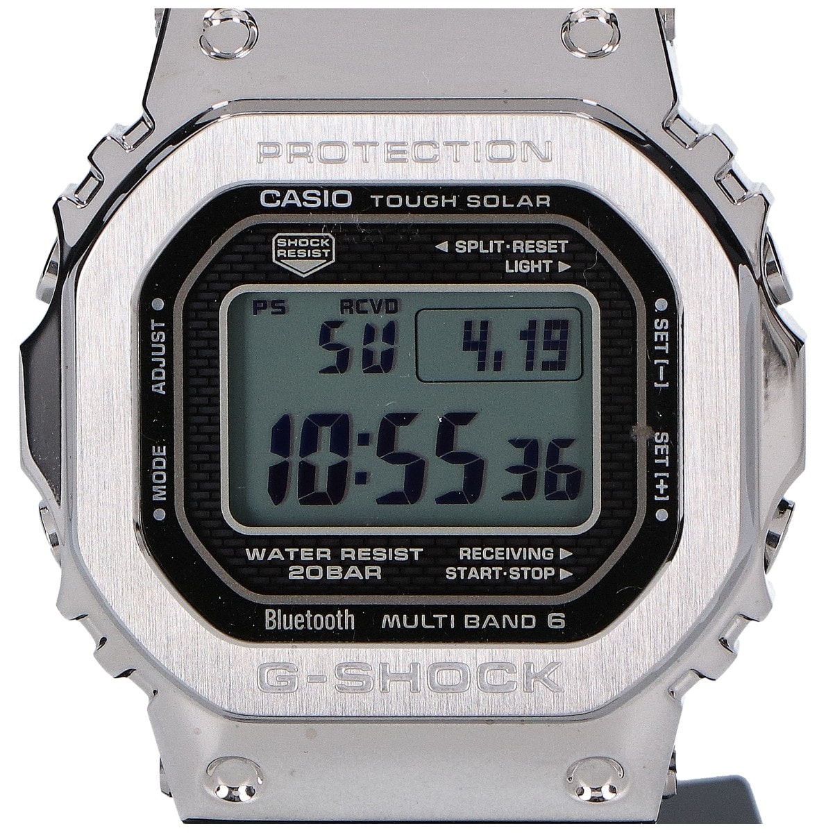 ジーショック GMW-B5000D-1JF フルメタル マルチバンド6 腕時計